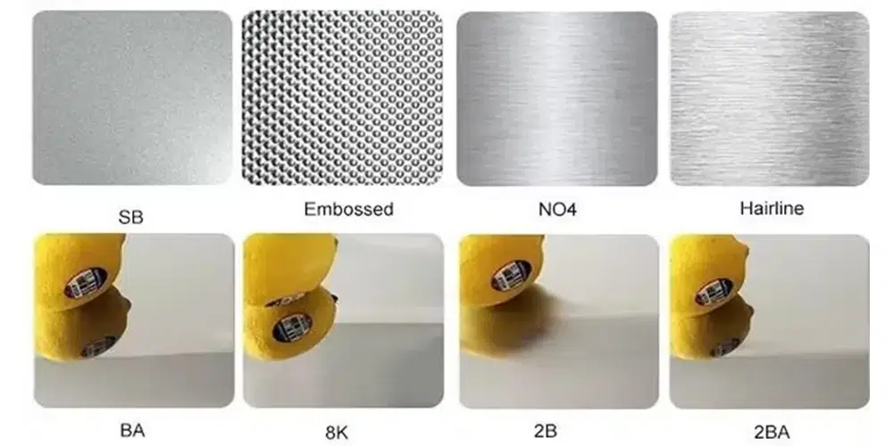 316 pipe surface finish