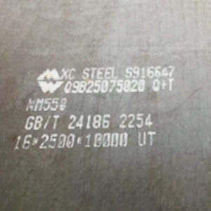 NM550 ASTM/AISI Alloy Hot Rolled Wear Resistant Steel Plate & Sheet