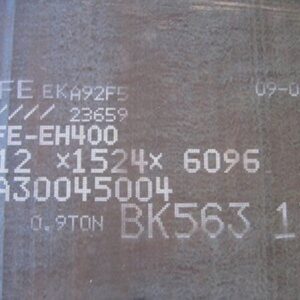 JFE EH 400 Plates Wear Resistant Plate Structure Steel